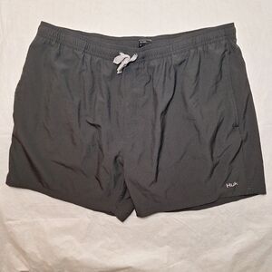 HUK Swim Fishing Trunks Black Performance Stretch Shorts BeachCore Gorpcore 3XL